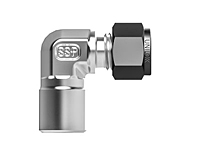 SSP Unilok 316SS Male Pipe Weld Elbow 3/8" Tube x 1/4" Male Pipe Weld # ISSU6MPWE4