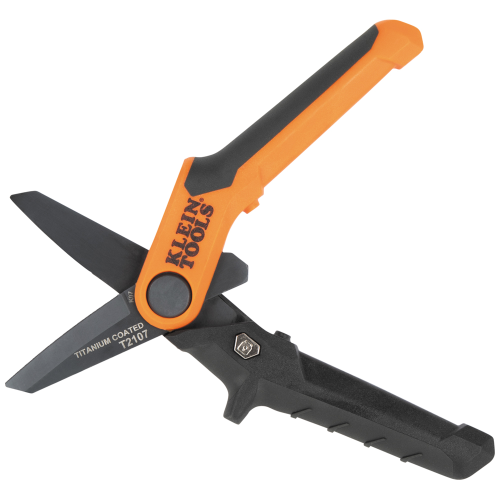 Klein Compact Titanium-Coated Utility Shears, 7-Inch # T2107