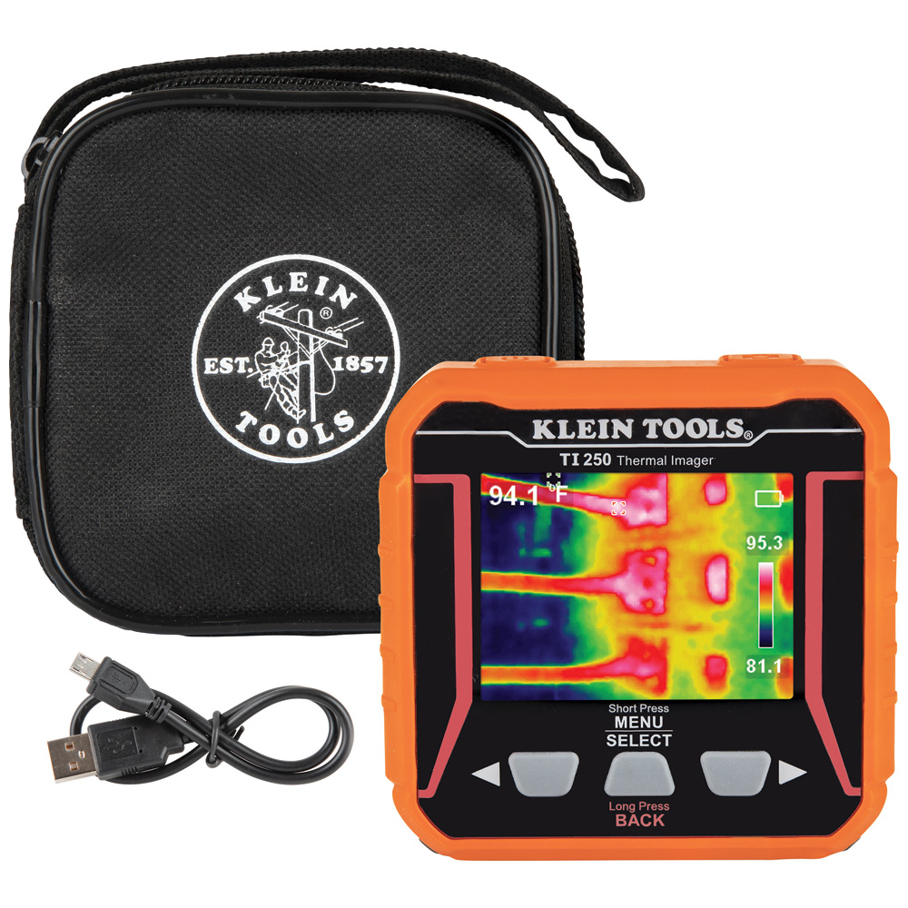Klein Rechargeable Thermal Imaging Camera, Over 19,200 Pixels # TI250