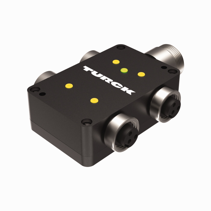 Turck Actuator and Sensor Junction Box - 7/8” Minifast I/O Ports # 4 RKF 30-X5-RSF70
