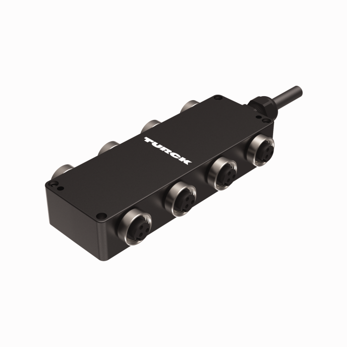 Turck Passive Actuator/Sensor Junction Box, 8 Ports - 7/8” Minifast I/O Ports # 8 RKF 30-2M