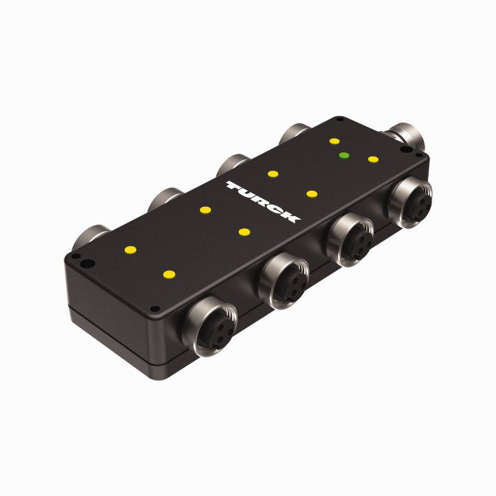Turck Passive Actuator/Sensor Junction Box, 8 Ports - 7/8” Minifast I/O Ports # 8 RKF 30-X9-CS12