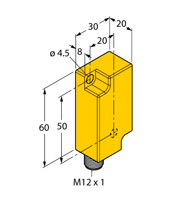 Turck Inclinometer # B1N360V-Q20L60-LI2-H1151/S1225