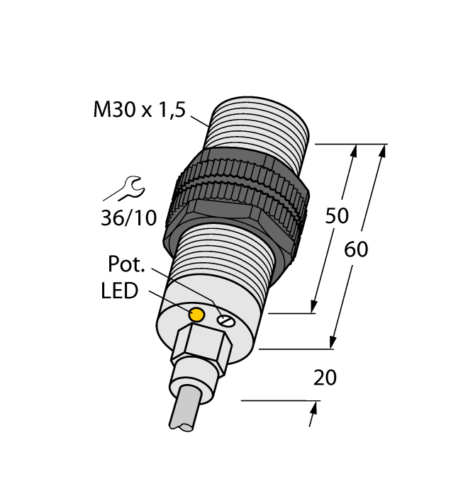 Turck Capacitive Sensor # BC10-PT30-Y0X