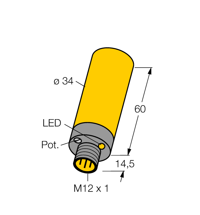 Turck Capacitive Sensor # BC15-K34-AN4X-H1141