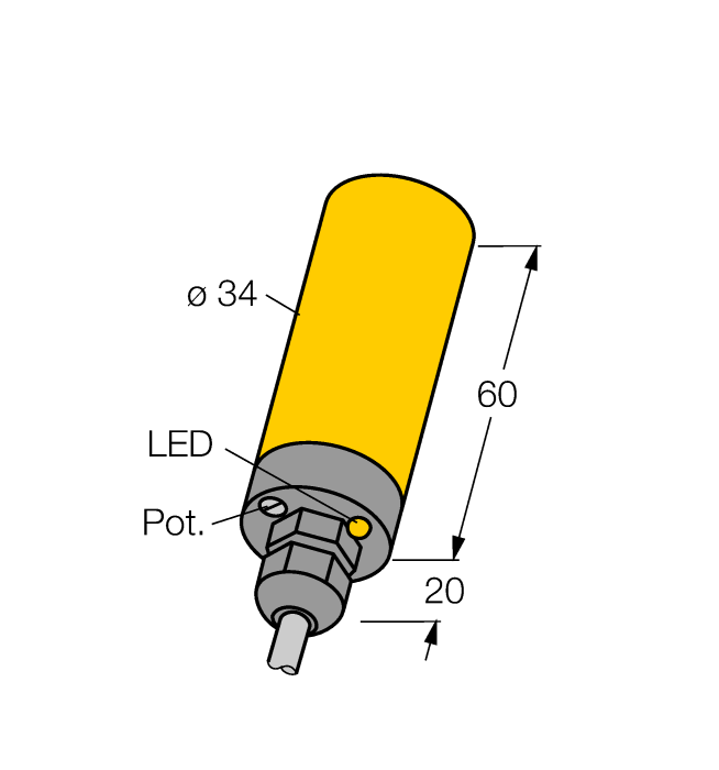 Turck Capacitive Sensor # BC15-K34-AZ3X