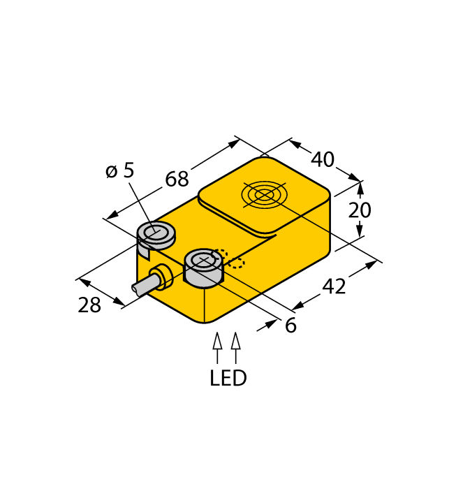Turck Capacitive Sensor # BC20-Q20-AN4X2/S400