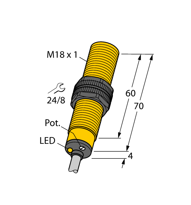 Turck Capacitive Sensor # BCF5-S18-RN4X