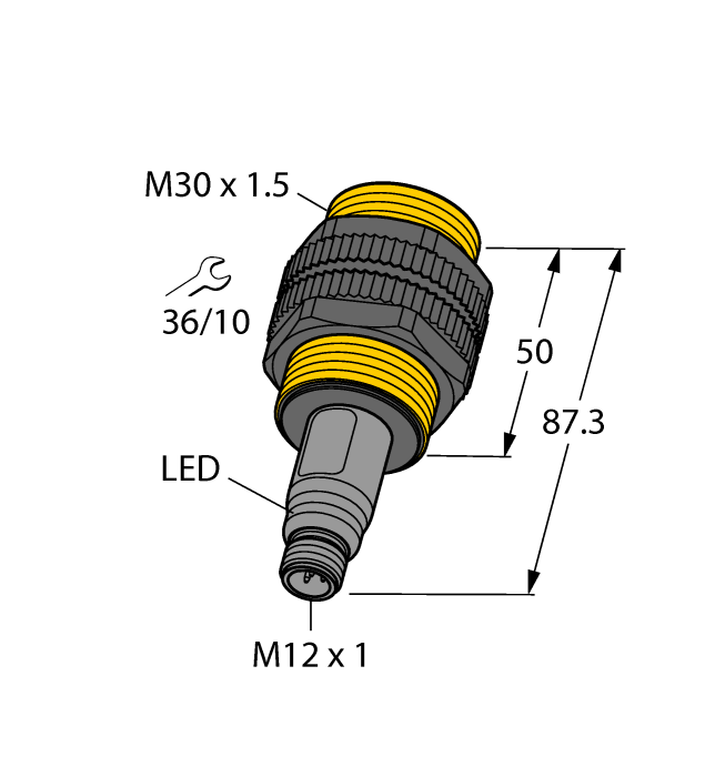Turck Capacitive Sensor # BCT10-S30-UP6X2-H1151