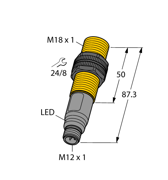 Turck Capacitive Sensor # BCT5-S18-UN6X2-H1151