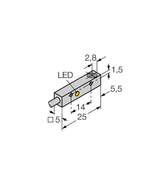 Turck Inductive Sensor # BI0.8-Q5SE-AP6X