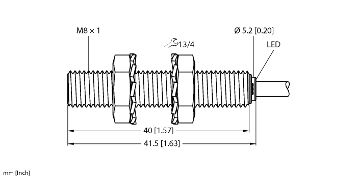 Turck Inductive Sensor # BI1.5-EG08-AP6X