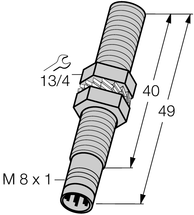 Turck Inductive Sensor # BI1.5-EG08-Y1-V1131