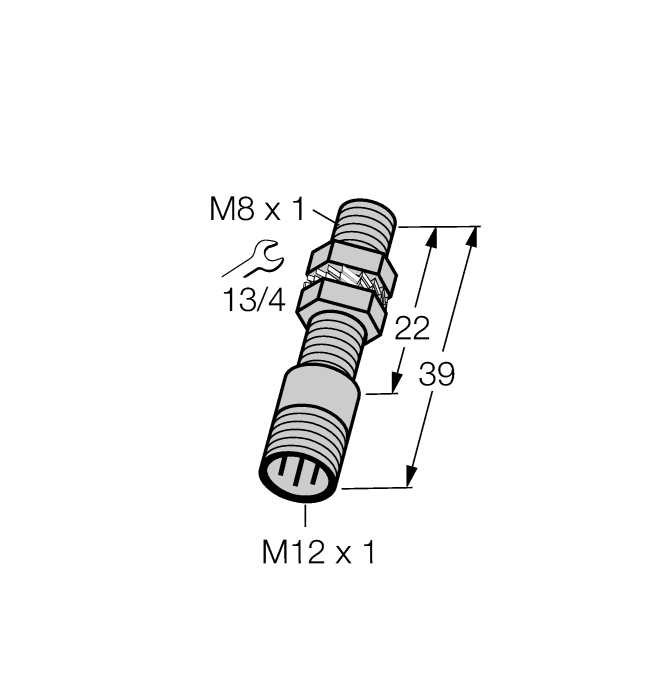 Turck Inductive Sensor # BI1.5-EG08K-Y1-H1341