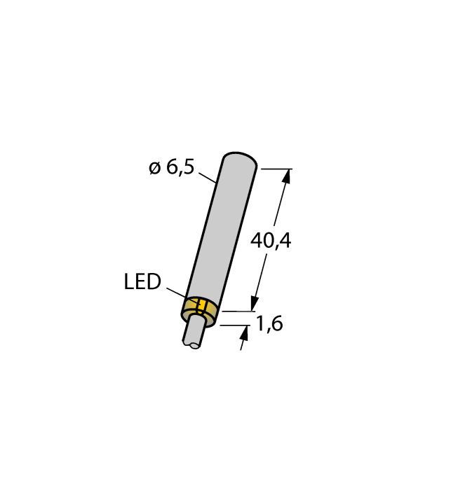 Turck Inductive Sensor # BI1.5-EH6.5-AP6X/S1367