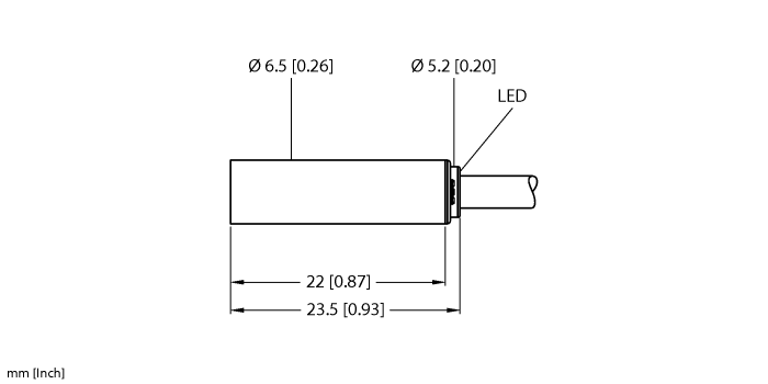 Turck Inductive Sensor # BI1.5-EH6.5K-AN6X