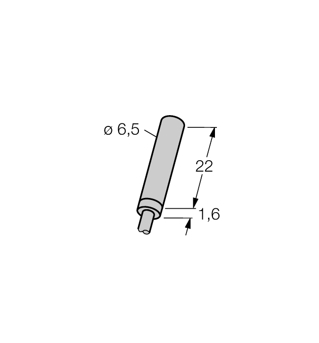 Turck Inductive Sensor # BI1.5-EH6.5K-Y1