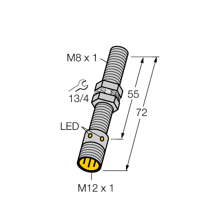 Turck Inductive Sensor # BI1.5-G08-AN6X-H1341
