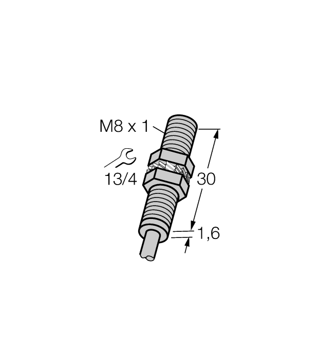 Turck Inductive Sensor # BI1.5-G08-Y1