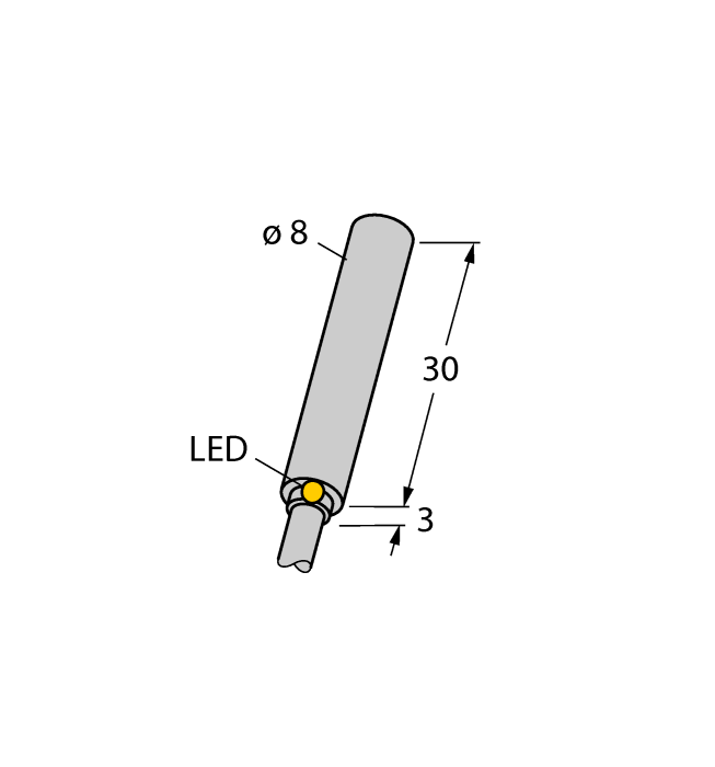 Turck Inductive Sensor # BI1.5-H08K-AP6X
