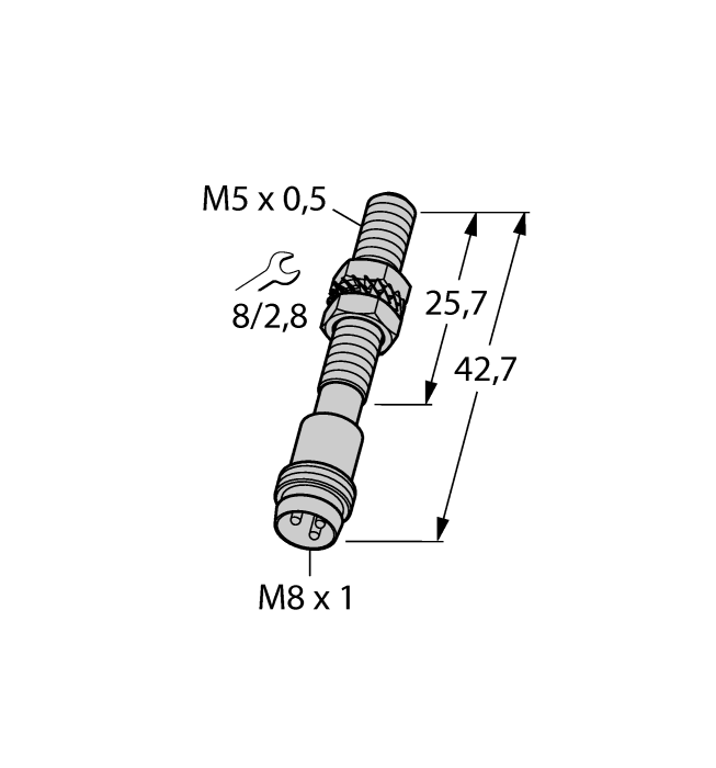Turck Inductive Sensor # BI1-EG05-Y1-V1331