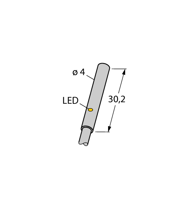 Turck Inductive Sensor # BI1-EH04-AN6X/S1367