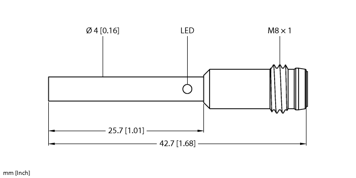 Turck Inductive Sensor # BI1-EH04-AN6X-V1331