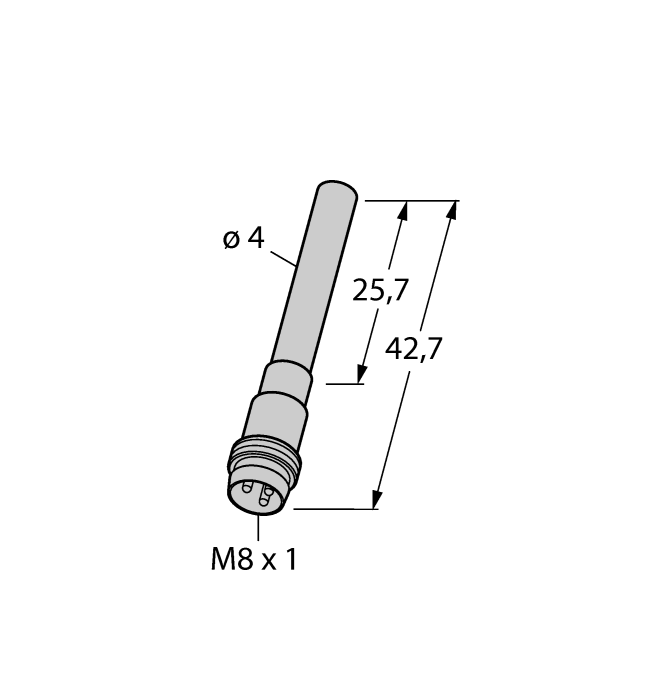 Turck Inductive Sensor # BI1-EH04-Y1-V1330