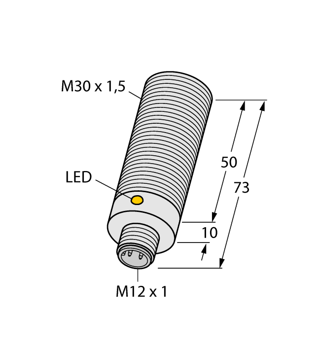 Turck Inductive Sensor # BI10-S30-AD4X-H1141
