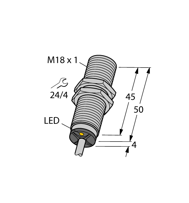 Turck Inductive Sensor # BI10U-M18-VP6X