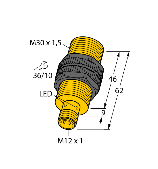 Turck Inductive Sensor # BI10U-S30-AP6X-H1141