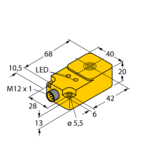 Turck Inductive Sensor # BI15-Q20-AP6X2-H1141