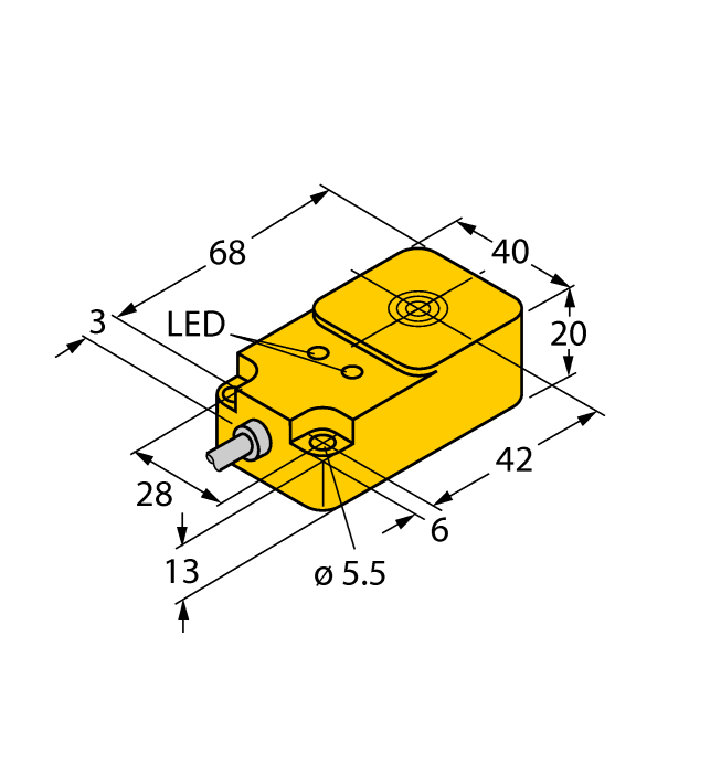 Turck Inductive Sensor # BI15U-Q20-AN6X2
