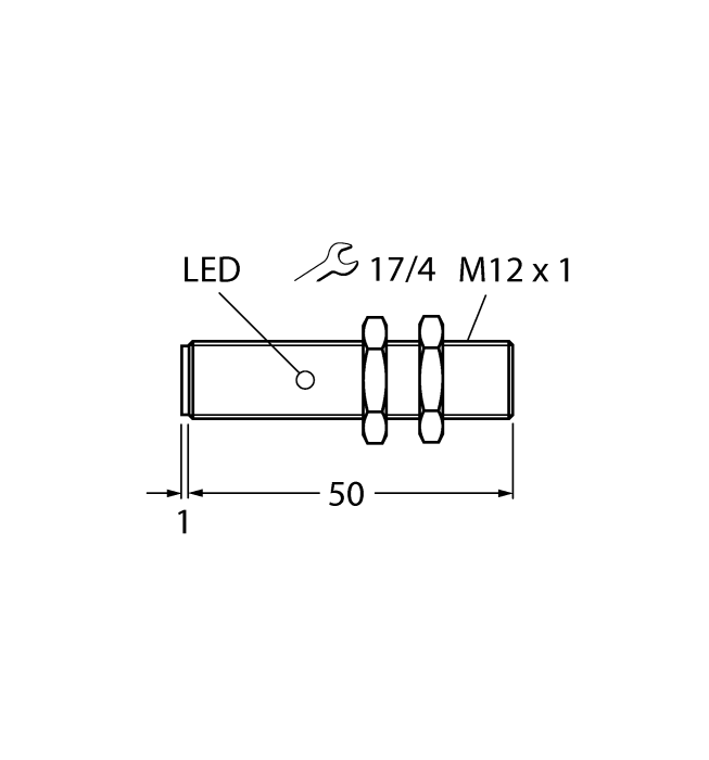 Turck Inductive Sensor # BI2-G12-AN6X-H1141