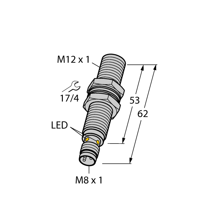 Turck Inductive Sensor # BI2-G12-AN6X-V1131