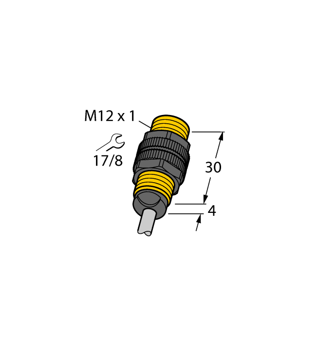 Turck Inductive Sensor # BI2-P12-Y0 7M