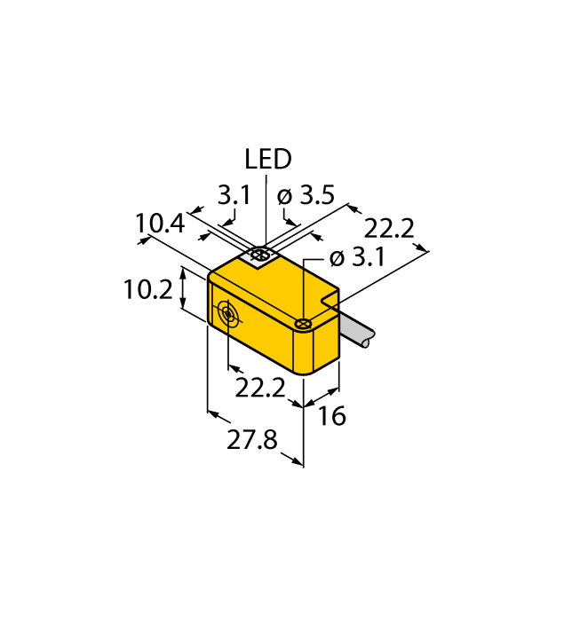 Turck Inductive Sensor # BI2-Q10S-VN6X