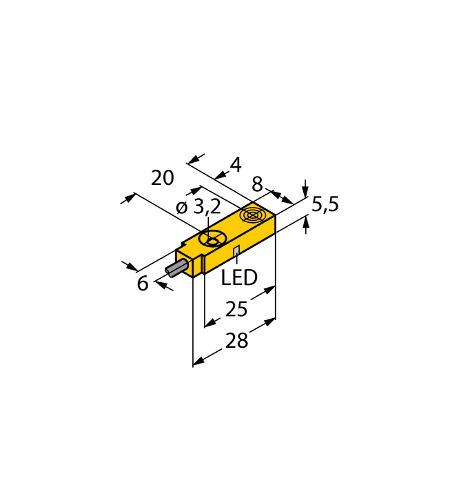 Turck Inductive Sensor # BI2-Q5.5-AP6X/S1235