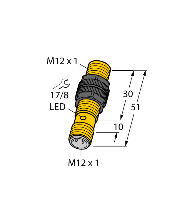 Turck Inductive Sensor # BI2-S12-Y0X-H1141