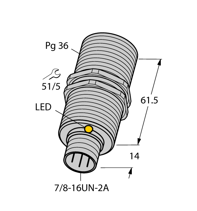 Turck Inductive Sensor # BI20-G47-ADZ30X2-B1131