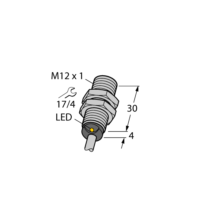 Turck Inductive Sensor # BI3-GT12K-AD4X