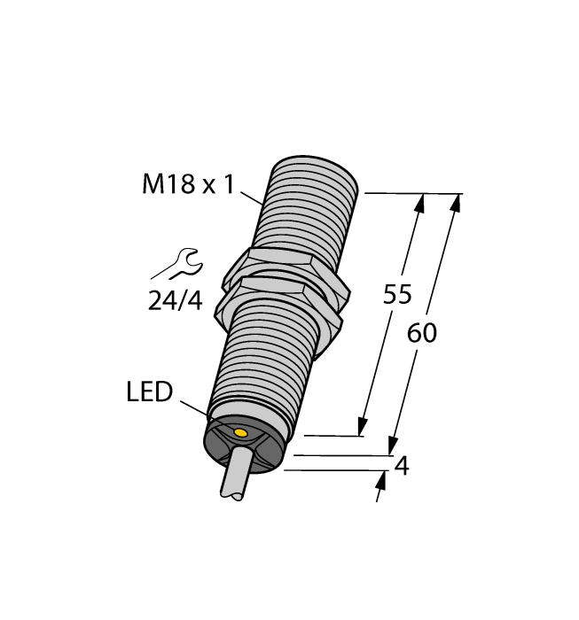 Turck Inductive Sensor # BI3-M18-AZ3X/S903
