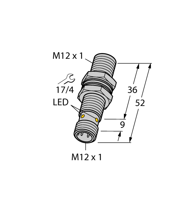 Turck Inductive Sensor # BI3-MT12H-AD4X-H1144
