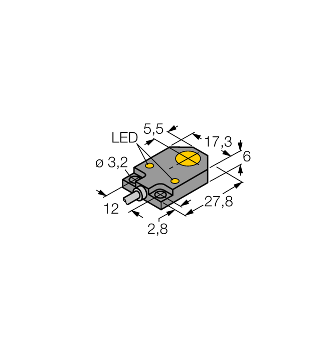 Turck Inductive Sensor # BI3-Q06-AN6X2