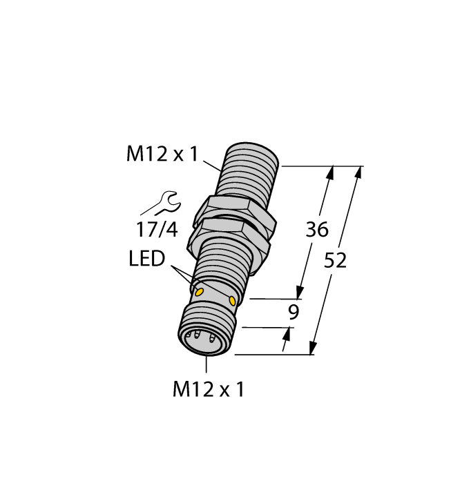 Turck Inductive Sensor # BI3U-EM12H-AP6X-H1141
