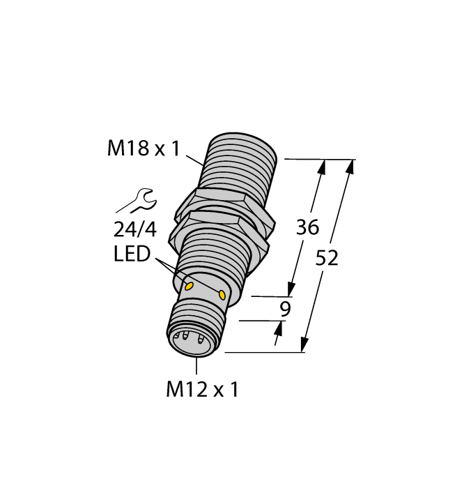 Turck Inductive Sensor # BI5-EM18-Y1X-H1141