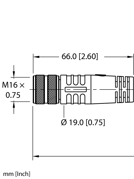 Turck Actuator and Sensor Cable - Connection Cable # BKMS 6-430-2