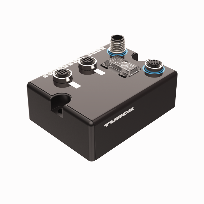 Turck BL compact fieldbus station for CANopen - Interface for Connection of 2 BL ident Read/Write Heads (HF/UHF) # BLCCO-2M12S-2RFID-S