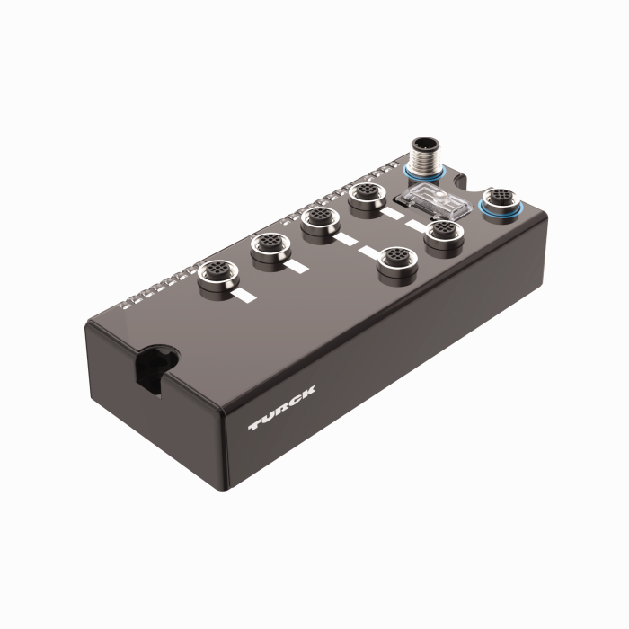 Turck BL compact fieldbus station for DeviceNet - 4 Analog Inputs for Current or Voltage and 2 Analog Outputs for Current # BLCDN-6M12L-4AI-VI-2AO-I