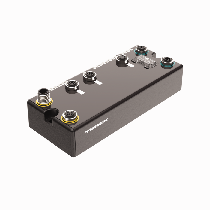 Turck BL compact multiprotocol fieldbus station for Industrial Ethernet - RS232 Interface and Interface for Connection of 2 BL ident Read/Write Heads (HF/UHF) # BLCEN-3M12LT-1RS232-2RFID-S